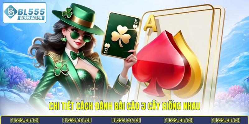 Chi tiết cách đánh bài cào 3 cây giống nhau