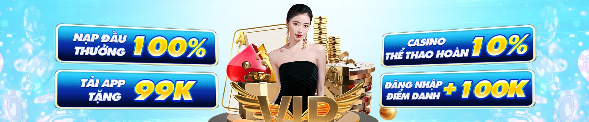 nạp đầu thưởng 100%