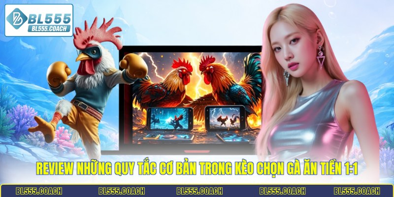 Review những quy tắc cơ bản trong kèo chọn gà ăn tiền 1:1
